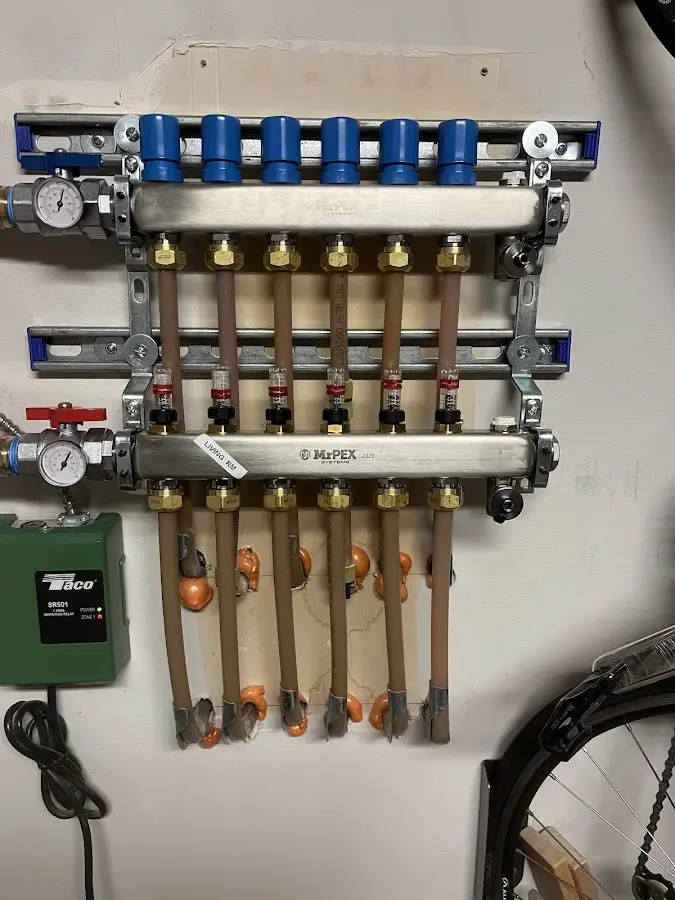 Plumber performing Leak Detection at a residential property in Concordia